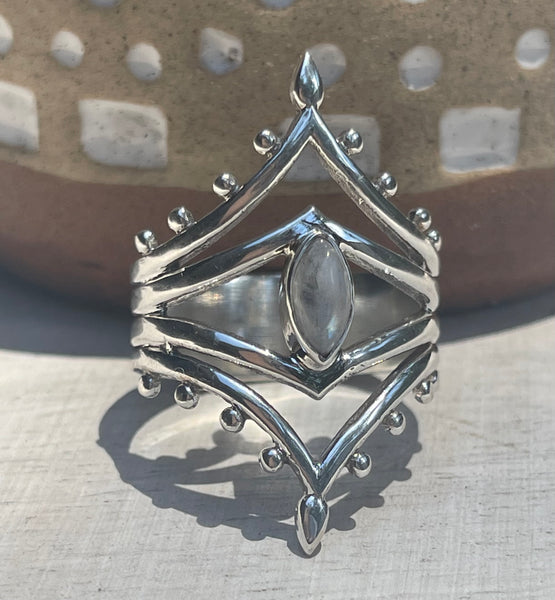 Silver Samsara Ring