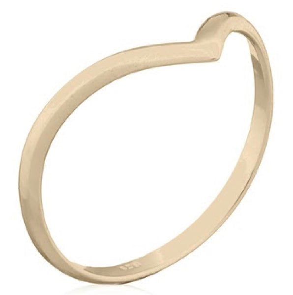 Gold Venus Midi Ring